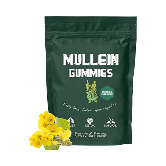 Mullein Gummies | Detox je Longen tot wel 97% Binnen 2 Weken